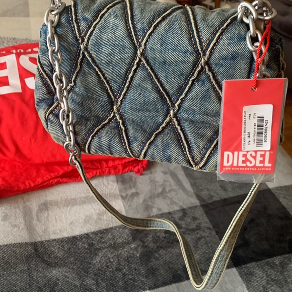 Diesel Blue Denim Women's Bag - Picture 4 of 6